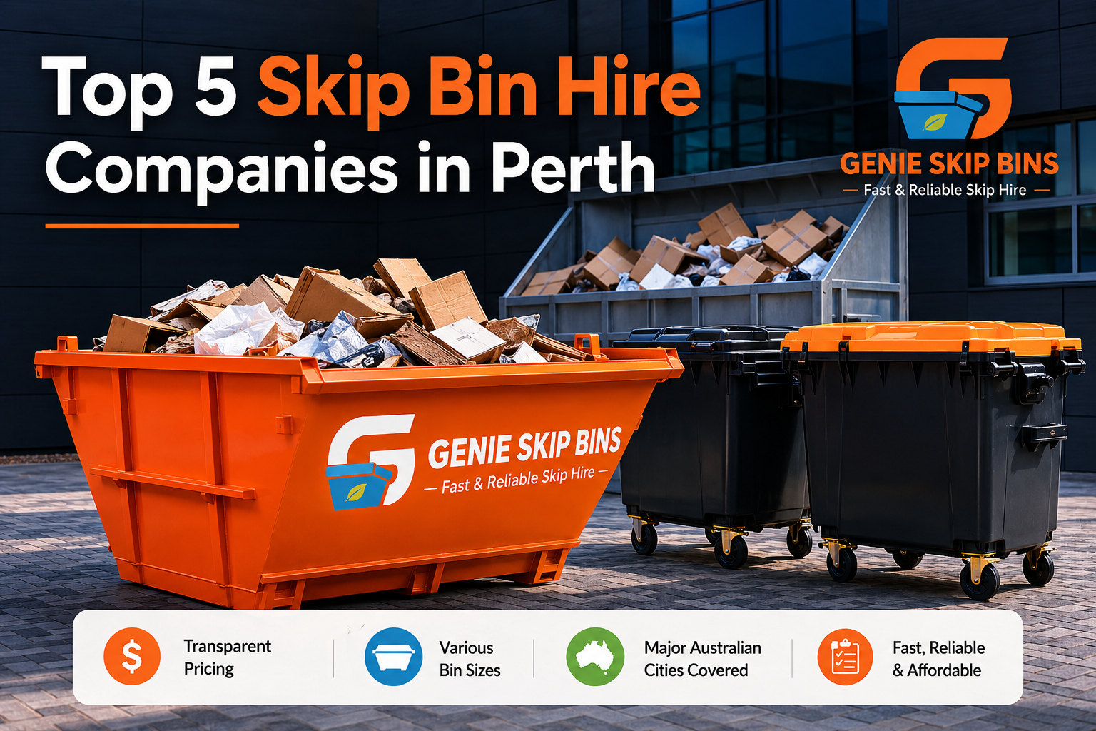 Top 5 Skip Bin Hire Companies in Perth